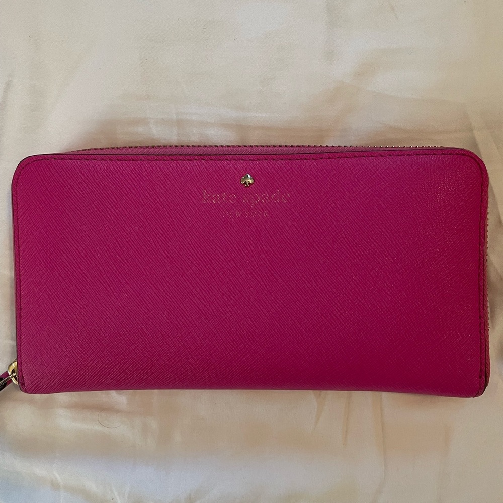 Kate Spade Brynn Large Continental Pink Wallet